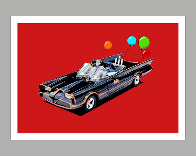 Birthday Batman and Robin Greetings Card