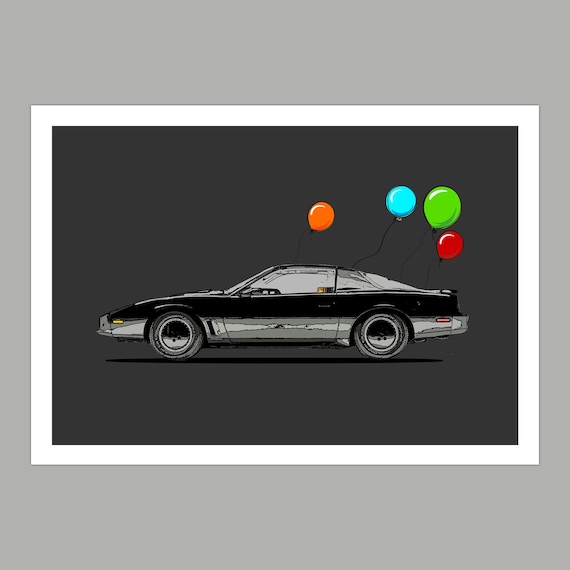 Birthday Knight Rider Greetings Card