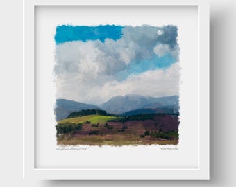 Cairngorms National Park, Scotland Art Print & Greetings Card