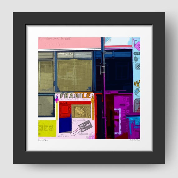 Camberwell Green, London Art Print & Greetings Card