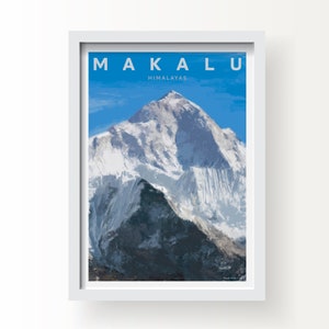 Stampa Makalu Fine Art e biglietto d'auguri