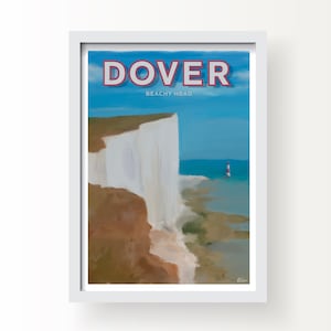 Dover Shipping Forecast Art Print, wenskaart en briefkaart