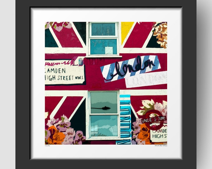 Camden London Art Print & Greetings Card