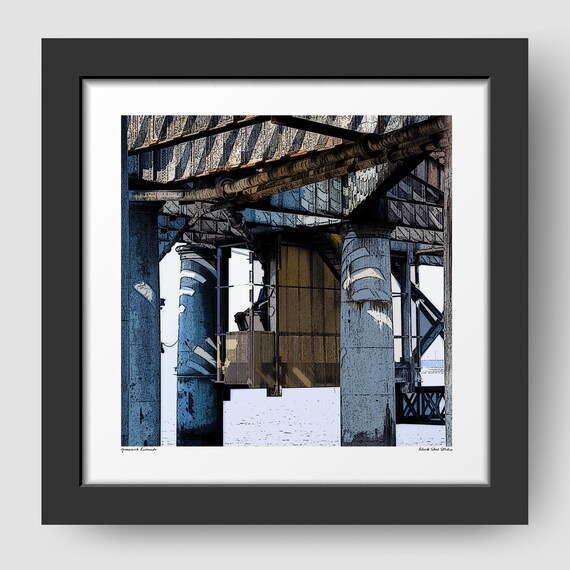 Greenwich Riverside London Art Print & Greetings Card