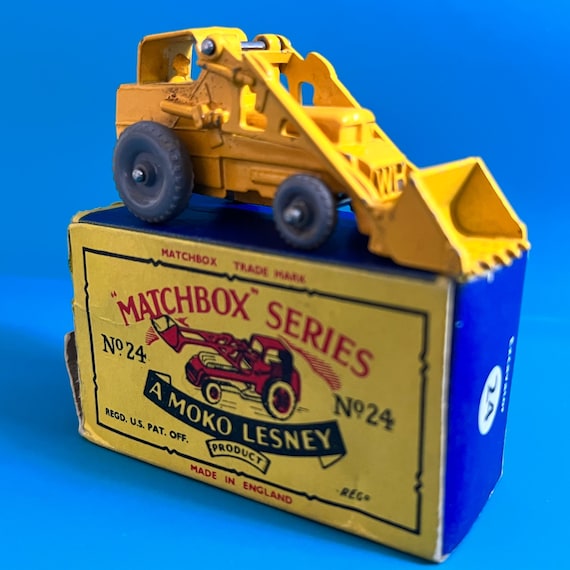 Matchbox Lesney No.24B Weatherill Hydraulic Excavator 1959 with original box