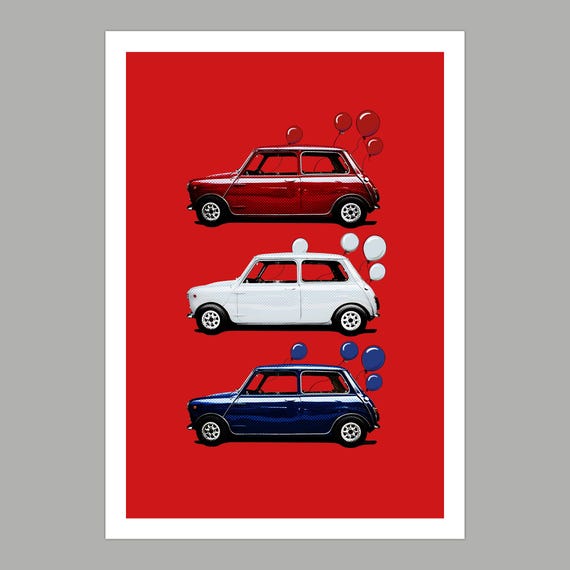 Italian Job Birthday Greetings Card
