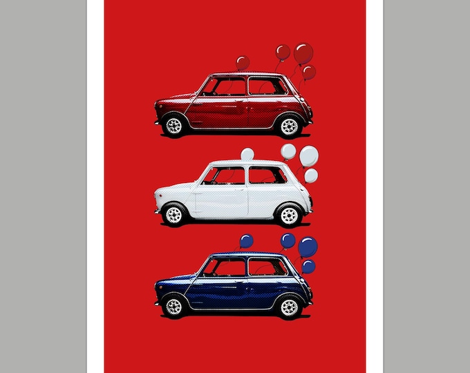 Italian Job Birthday Greetings Card