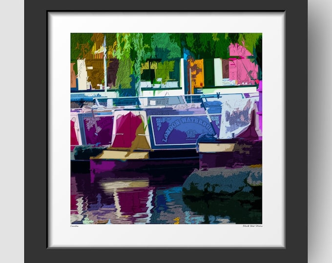 Camden London Art Print & Greetings Card