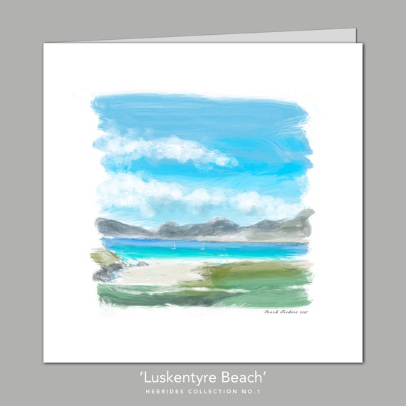 Hebrides Collection Greeting Card