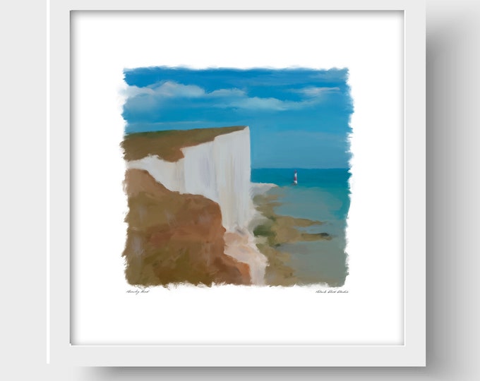 Beachy Head East Sussex Fine Art Print & Greetings Card
