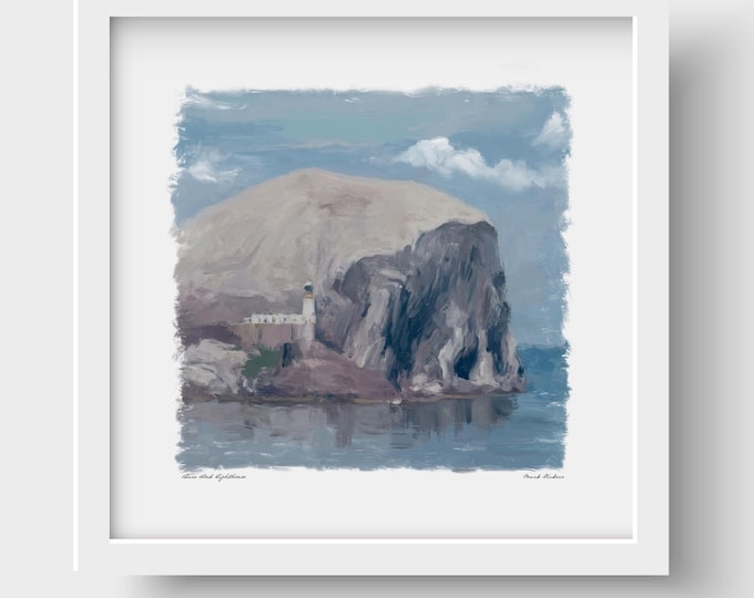 The Shipping Forecast Art Print and Greetings Card - Forth