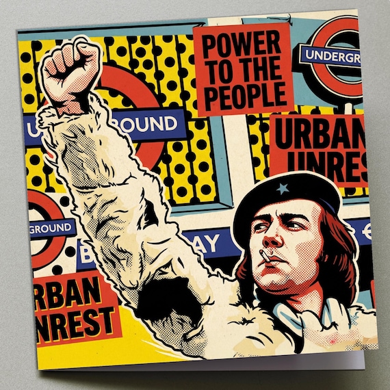 Personalised Birthday Card - Citizen Smith Retro TV