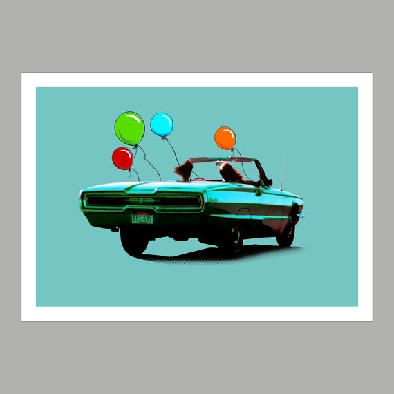 Thelma and Louise Birthday Greetings Card