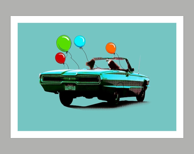 Thelma and Louise Birthday Greetings Card