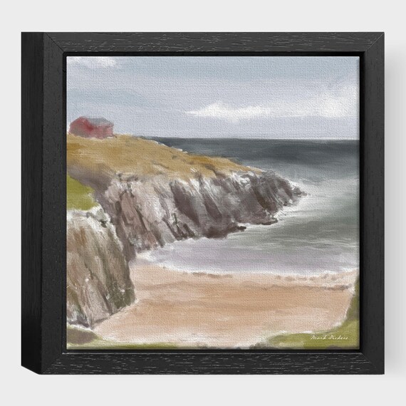 Ness on the Isle of Lewis  - Framed Printed Canvas