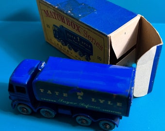Vintage Matchbox Lesney No 10c Sugar Container Truck 1961