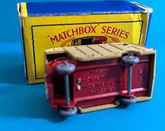 Matchbox Lesney No.35a Marshall Horse Box 1957 With Original