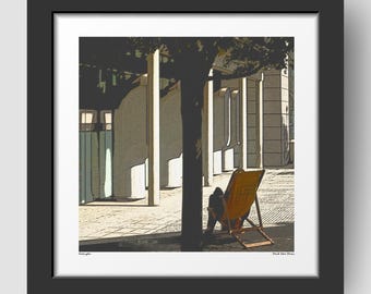 Paddington London Art Print & Greetings Card