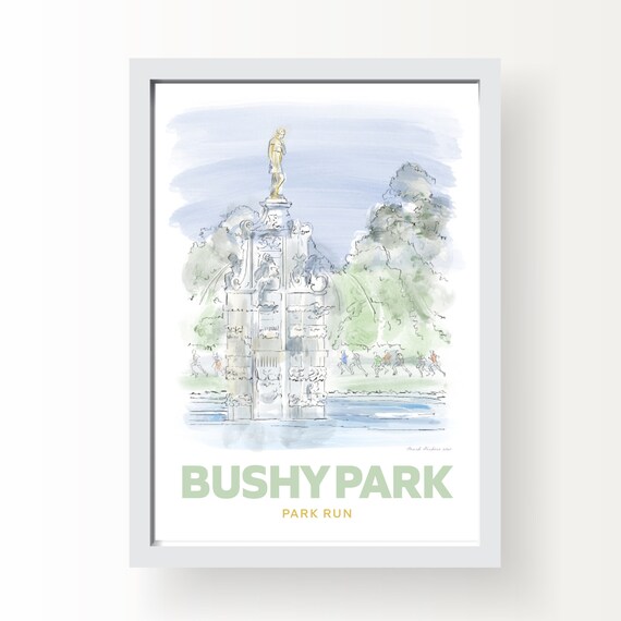 Bushy Park Richmond Art Print