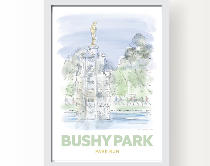 Bushy Park Richmond Art Print