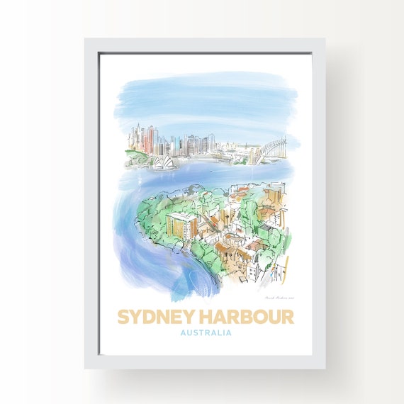 Sydney Harbour Art Print