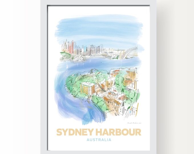 Sydney Harbour Art Print