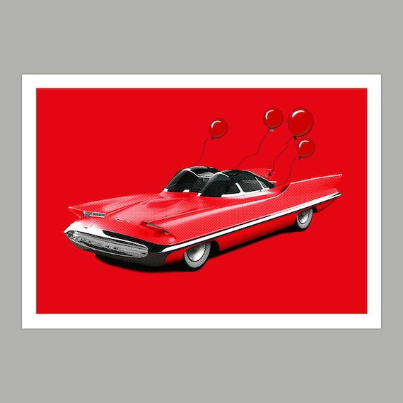 Lincoln Futura Birthday Greetings Card