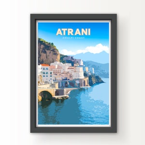 Atrani Art Print & wenskaart