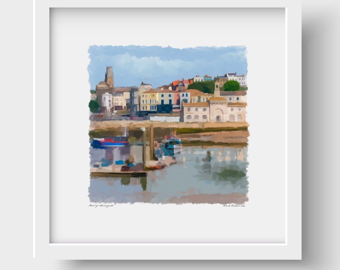 Port of Ramsgate Art Print & Greetings Card