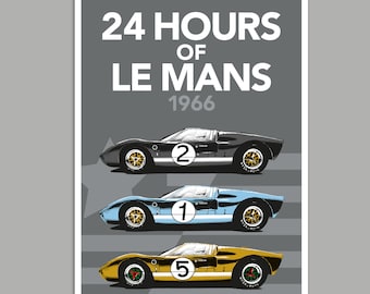Le Mans 1966 Greeting Card