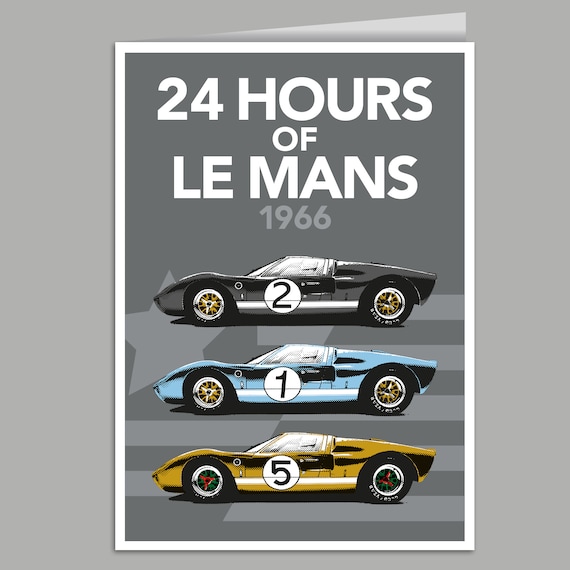 Le Mans 1966 Greeting Card