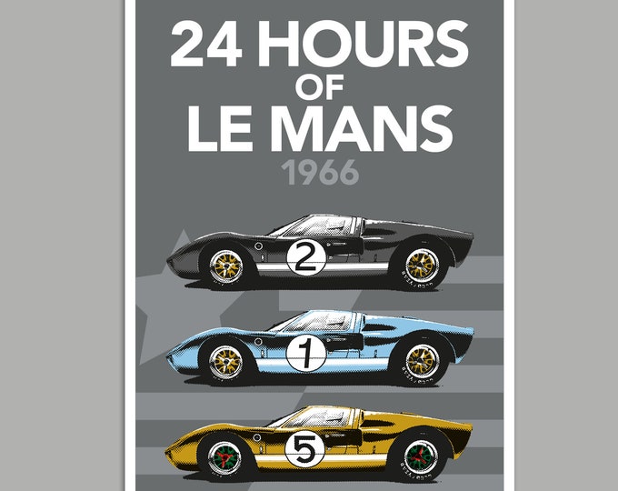 Le Mans 1966 Greeting Card