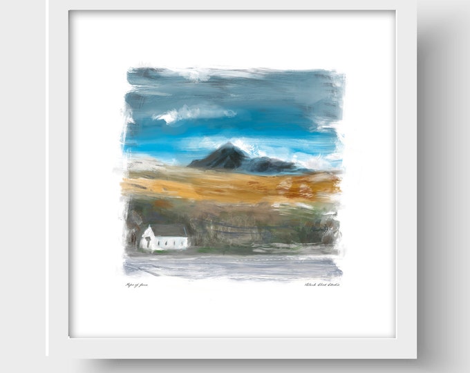 Paps of Jura Fine Art Print & Greetings Card