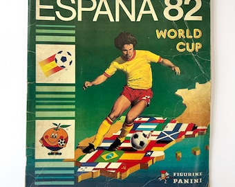 Vintage Panini Espana 82 World Cup Sticker Album - 100% Complete With Order Forms
