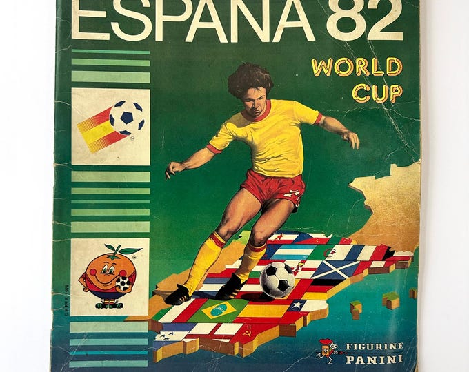 Vintage Panini Espana 82 World Cup Sticker Album - 100% Complete With Order Forms