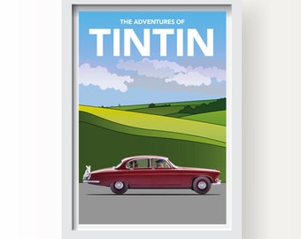 TinTin Art Print