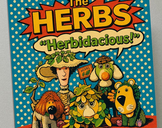 Personalised Birthday Card - The Herbs