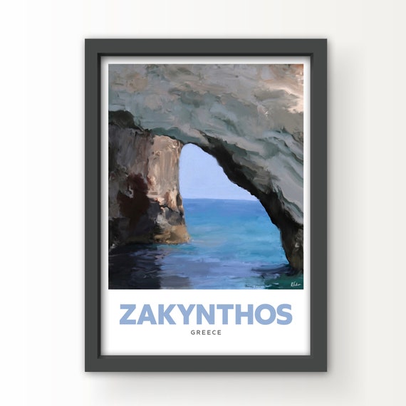 Zakynthos Greece Art Print