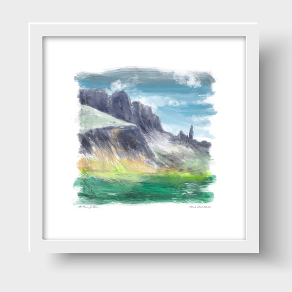 Old Man of Storr Fine Art Print & Greetings Card