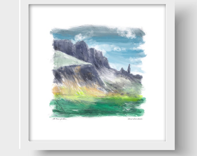 Old Man of Storr Fine Art Print & Greetings Card