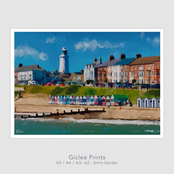 Southwold Suffolk Original Oil Painting Giclee Print and Greetings Card