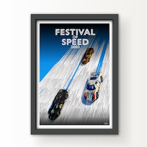 Festival of Speed Ford GT40 Art Print