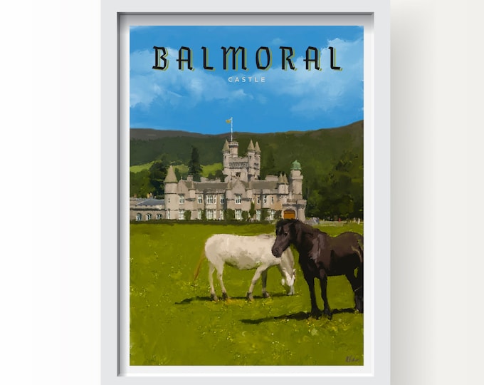 Balmoral Castle Scotland Fine Art Print & Greetings Card