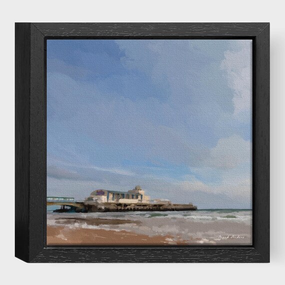 Bournemouth Pier Dorset Framed Printed Canvas