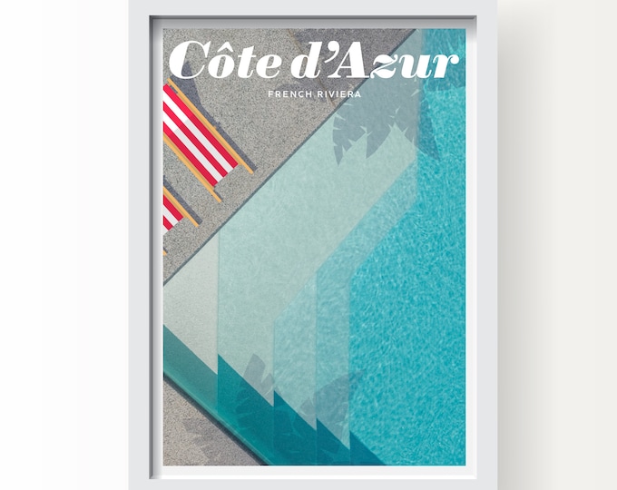 Cote d'Azur Art Print