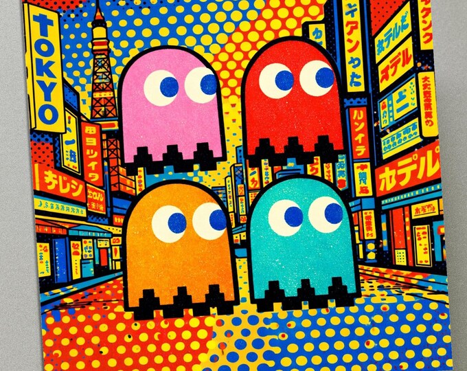 Personalised Birthday Card - Pac-Man Retro Video Game