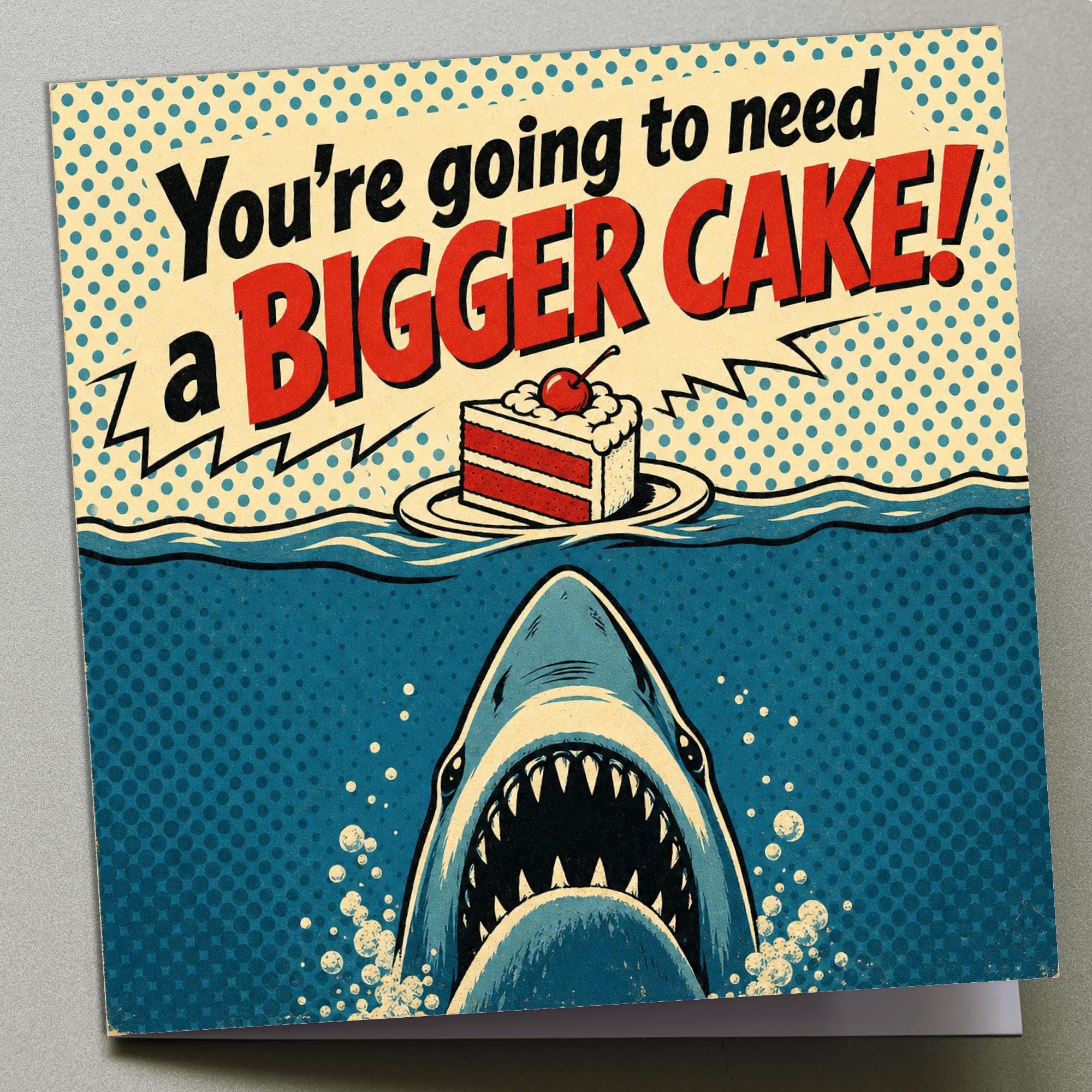 Jaws birthday card - Etsy 日本