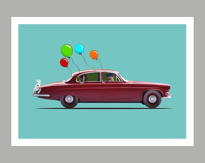 TinTin Birthday Greetings Card