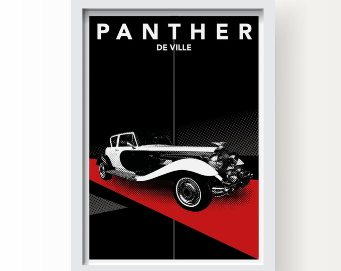 Panther De Ville Art Print (EVIL)