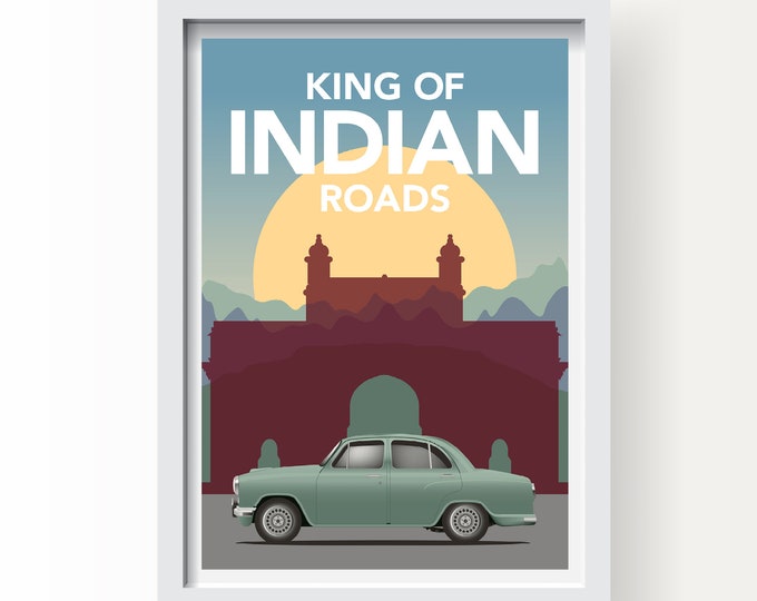 King of the Indian Roads Fine Art Print